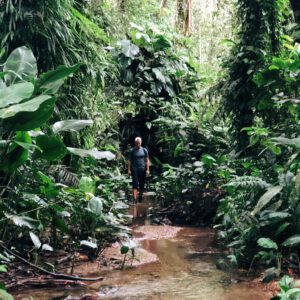 Colombia Pacific Coast walking rain forest Zebra Fisgona Tours