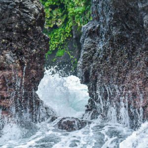 Colombia Pacific Coast sea