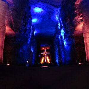 tallest_underground_cross_zipaquira_salt_cathedral_zebra_fisgona_tours_bogota